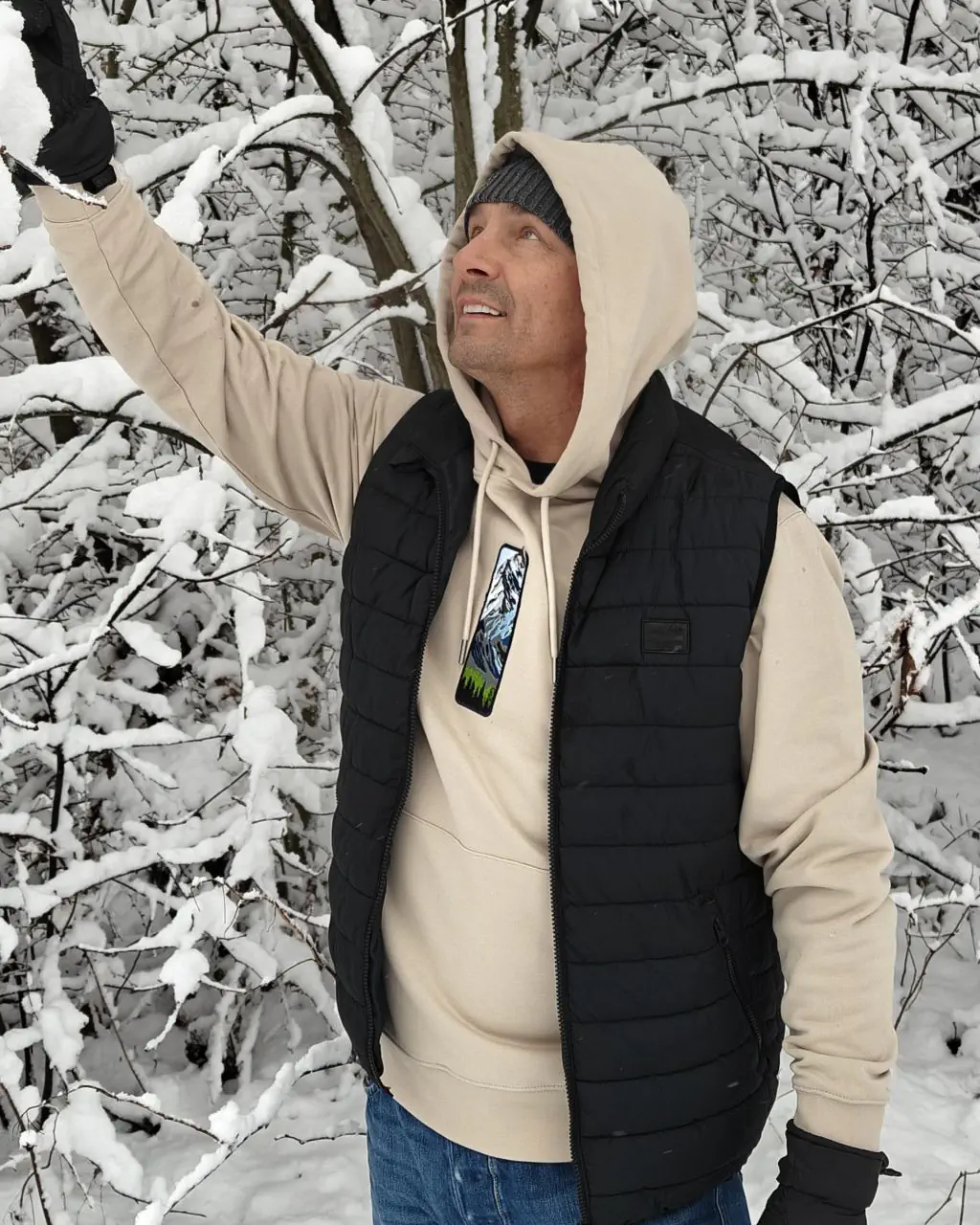 BLUZA Z KAPTUREM "SZCZYTY"